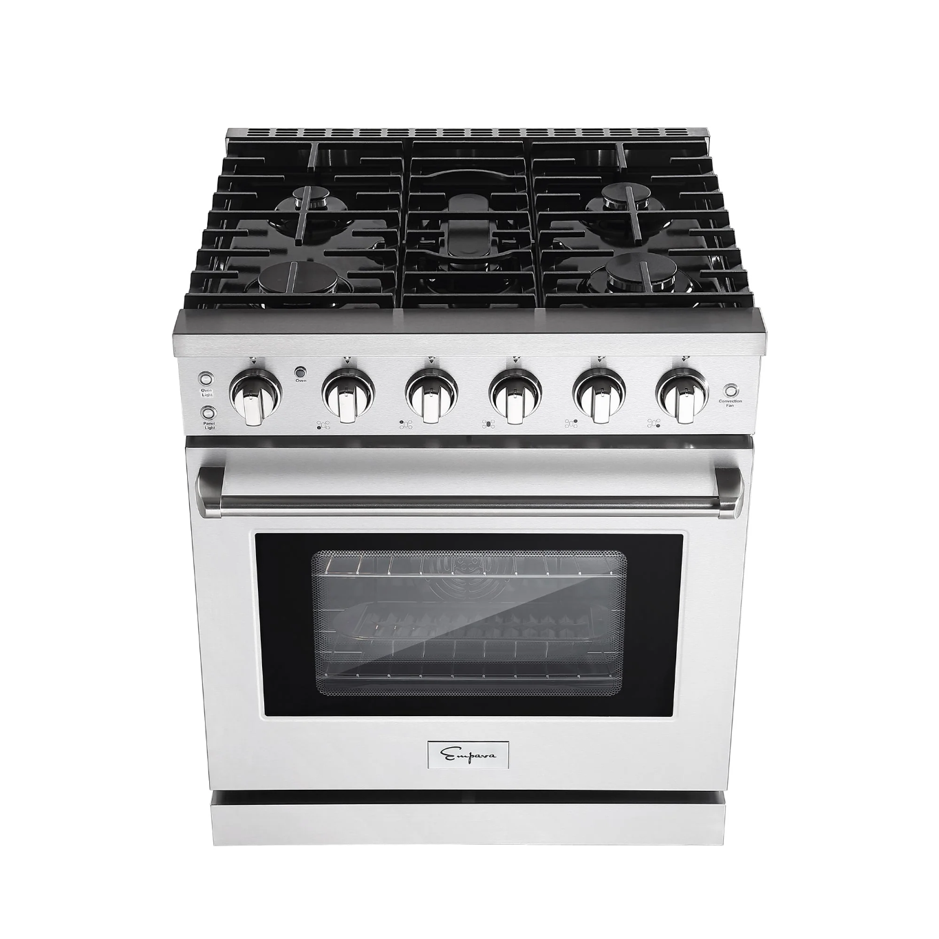 Empava 30 In. Pro-Style Slide-In Single Oven Gas Range