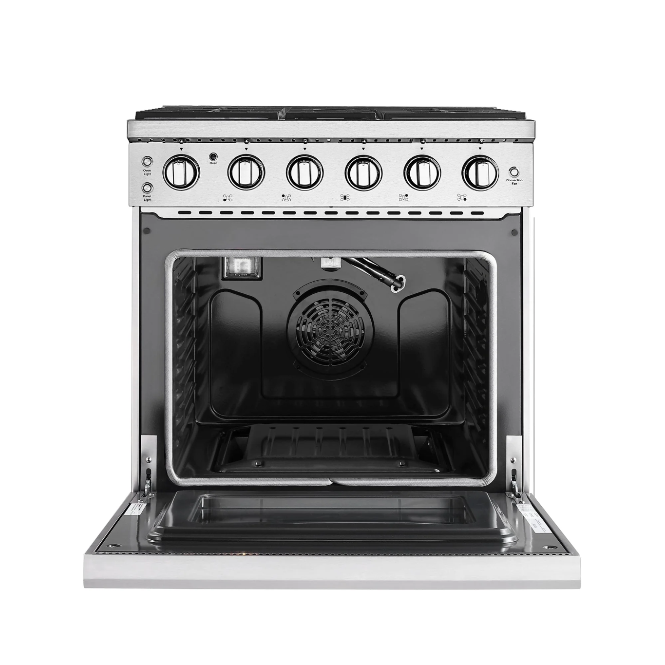 Empava 30 In. Pro-Style Slide-In Single Oven Gas Range