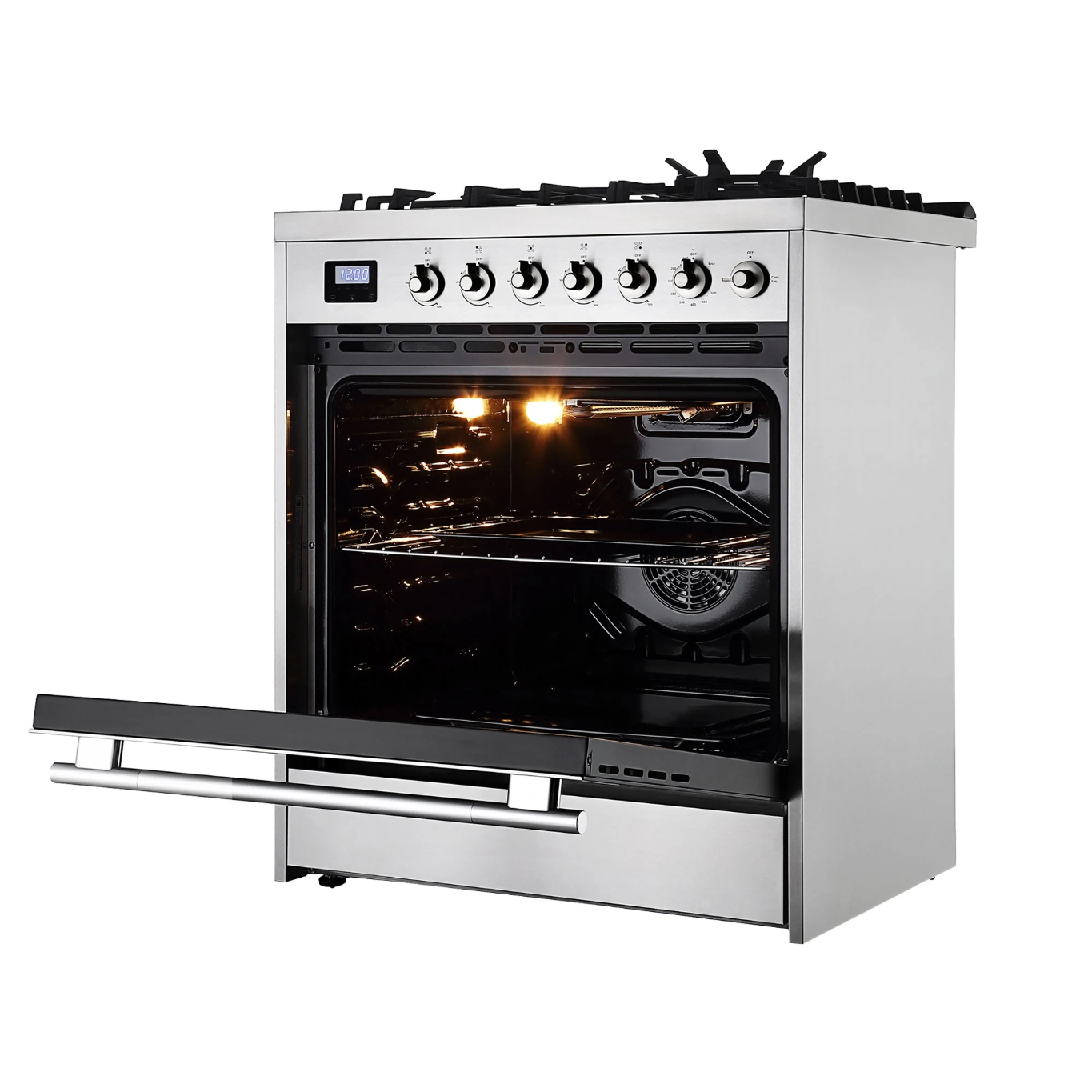 Empava 30 Inch Freestanding Range Gas Cooktop And Oven