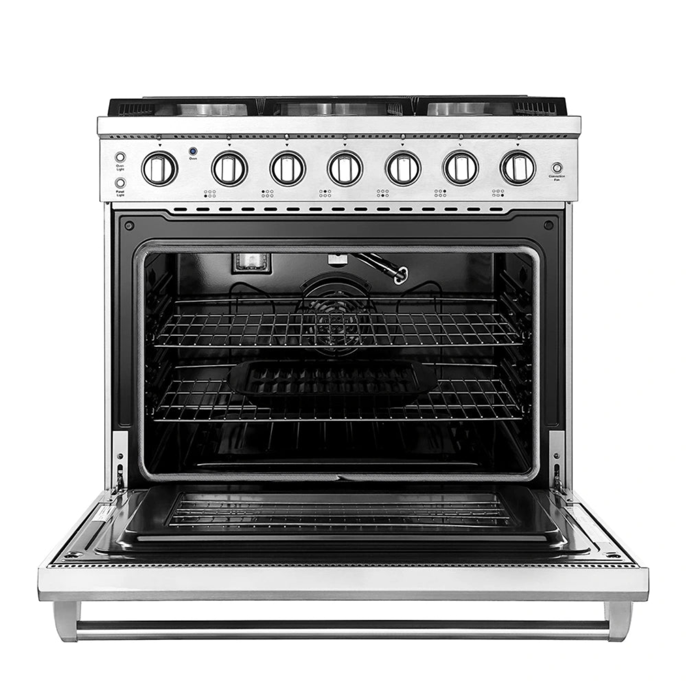 Empava 36 In. Pro-Style Slide-In Single Oven Gas Range