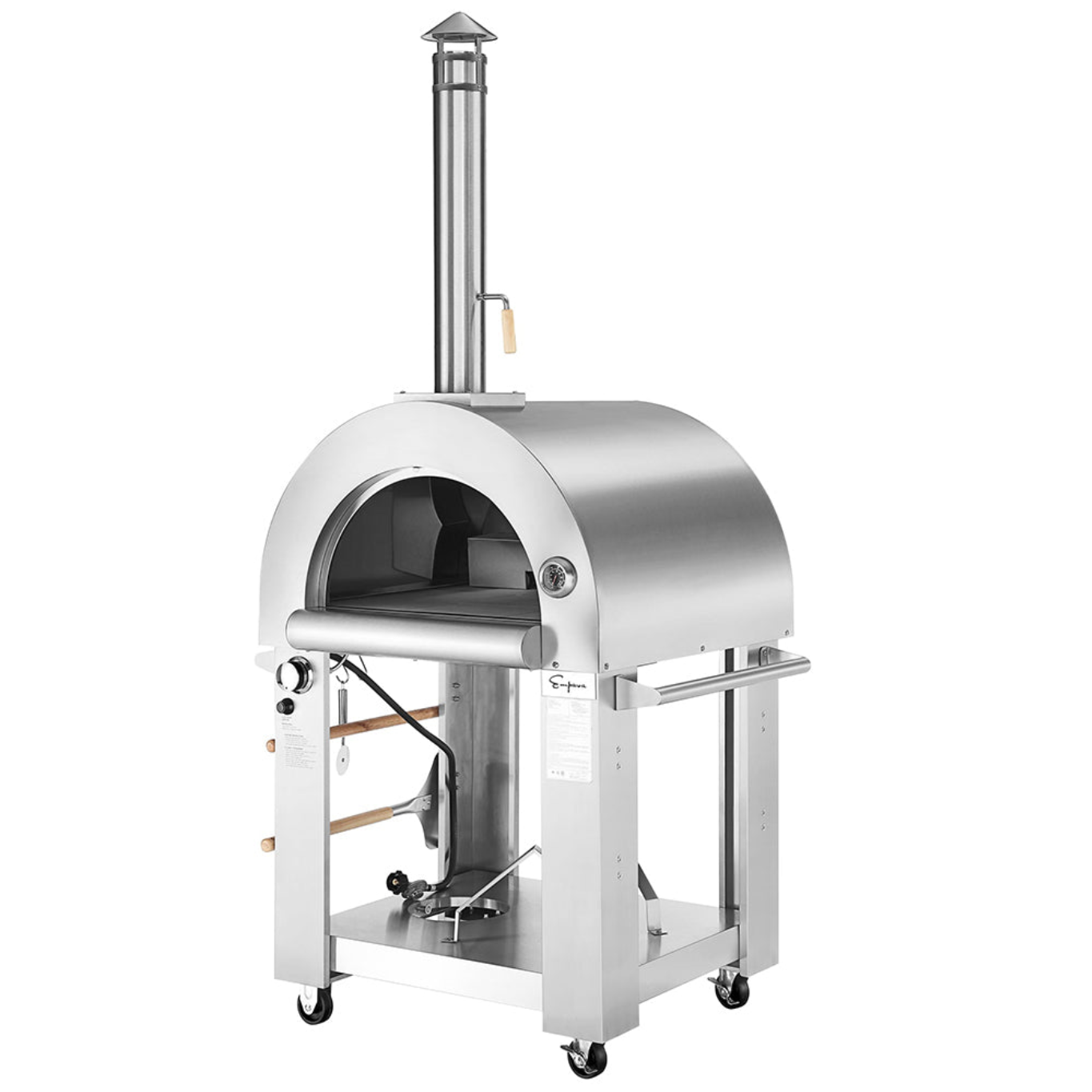 Empava Outdoor Wood Fired And Gas Pizza Oven